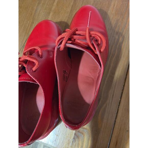 Dr. Martens Poppy Red Oxfords Womens Sz 8 Rare Hard To Find Like New!! - Picture 8 of 8